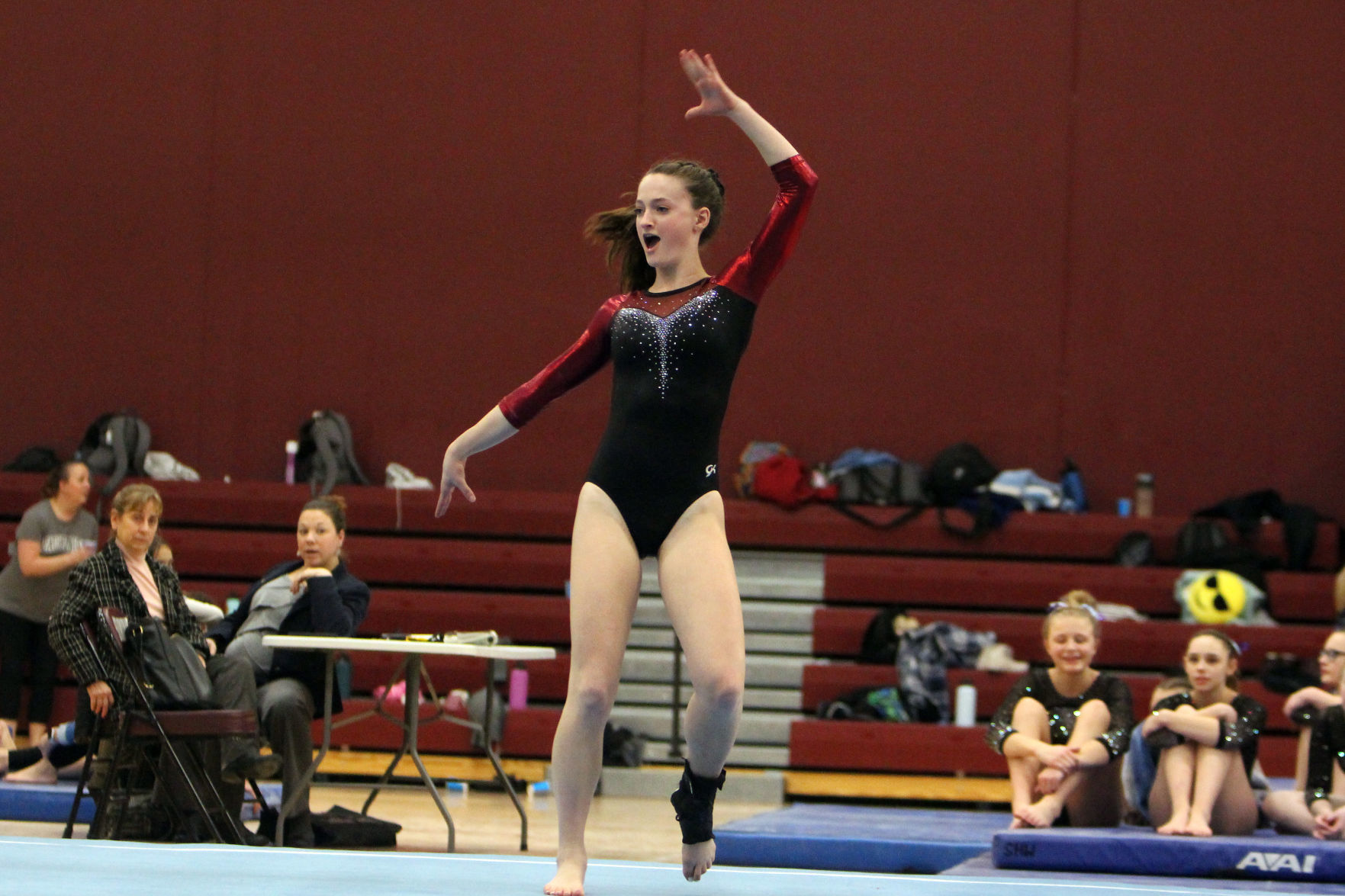 Big Rivers Conference Gymnastics Triangular at Menomonie 1-23-20